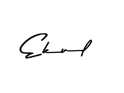 The best way (Asem Kandis PERSONAL USE) to make a short signature is to pick only two or three words in your name. The name Ekul include a total of six letters. For converting this name. Ekul signature style 9 images and pictures png