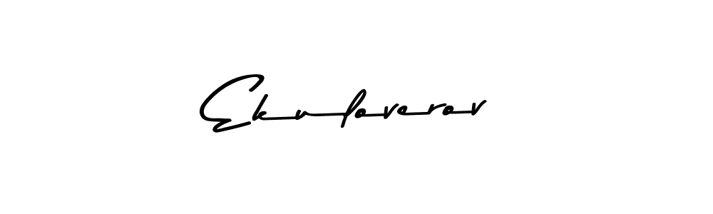 It looks lik you need a new signature style for name Ekuloverov. Design unique handwritten (Asem Kandis PERSONAL USE) signature with our free signature maker in just a few clicks. Ekuloverov signature style 9 images and pictures png