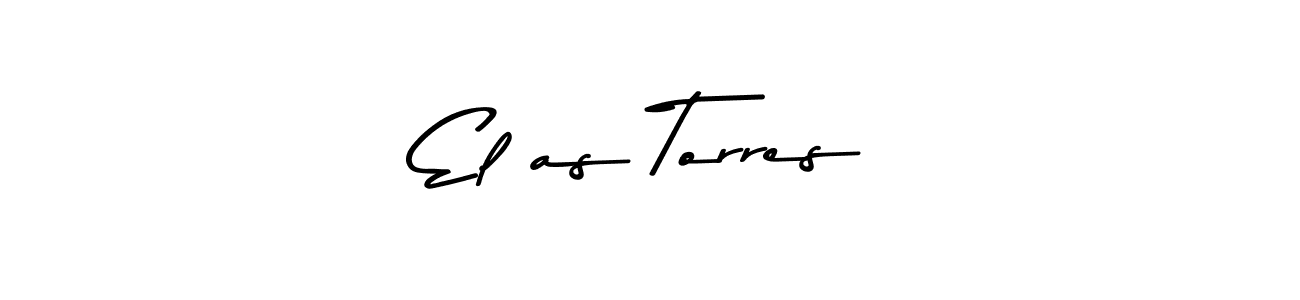 Make a beautiful signature design for name Elías Torres. With this signature (Asem Kandis PERSONAL USE) style, you can create a handwritten signature for free. Elías Torres signature style 9 images and pictures png