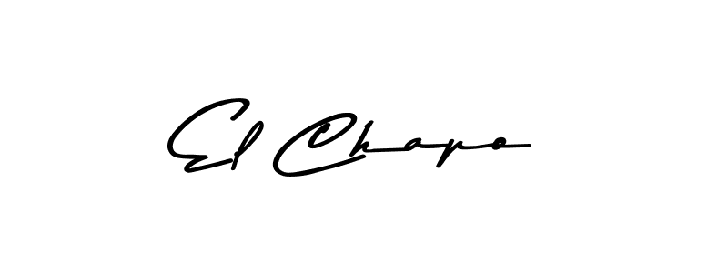 Design your own signature with our free online signature maker. With this signature software, you can create a handwritten (Asem Kandis PERSONAL USE) signature for name El Chapo. El Chapo signature style 9 images and pictures png