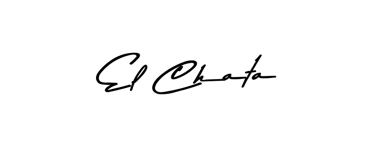 How to Draw El Chata signature style? Asem Kandis PERSONAL USE is a latest design signature styles for name El Chata. El Chata signature style 9 images and pictures png