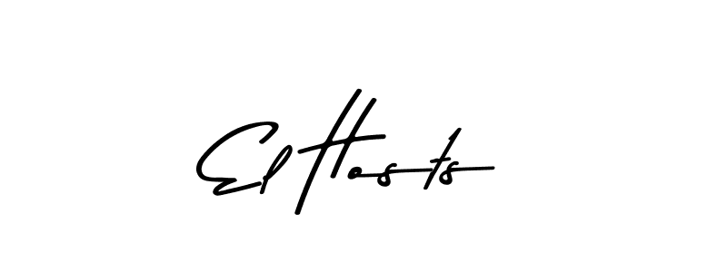 Similarly Asem Kandis PERSONAL USE is the best handwritten signature design. Signature creator online .You can use it as an online autograph creator for name El Hosts. El Hosts signature style 9 images and pictures png