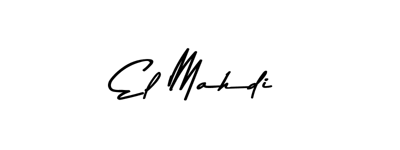 You should practise on your own different ways (Asem Kandis PERSONAL USE) to write your name (El Mahdi) in signature. don't let someone else do it for you. El Mahdi signature style 9 images and pictures png