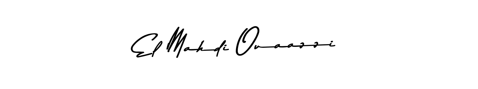 Make a beautiful signature design for name El Mahdi Ouaazzi. Use this online signature maker to create a handwritten signature for free. El Mahdi Ouaazzi signature style 9 images and pictures png