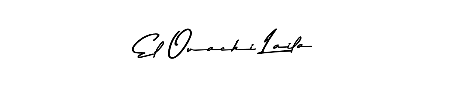 Check out images of Autograph of El Ouachi Laila name. Actor El Ouachi Laila Signature Style. Asem Kandis PERSONAL USE is a professional sign style online. El Ouachi Laila signature style 9 images and pictures png