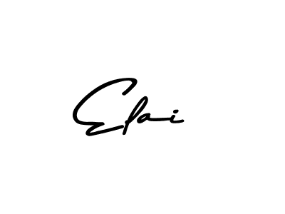 Use a signature maker to create a handwritten signature online. With this signature software, you can design (Asem Kandis PERSONAL USE) your own signature for name Elai. Elai signature style 9 images and pictures png