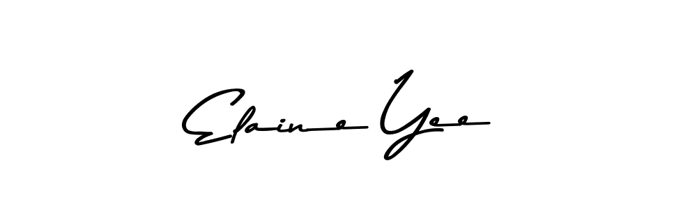Use a signature maker to create a handwritten signature online. With this signature software, you can design (Asem Kandis PERSONAL USE) your own signature for name Elaine Yee. Elaine Yee signature style 9 images and pictures png