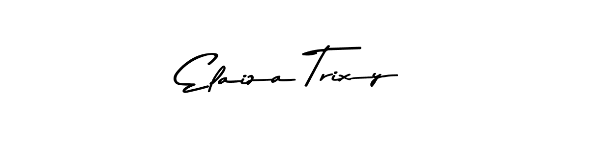 How to Draw Elaiza Trixy signature style? Asem Kandis PERSONAL USE is a latest design signature styles for name Elaiza Trixy. Elaiza Trixy signature style 9 images and pictures png