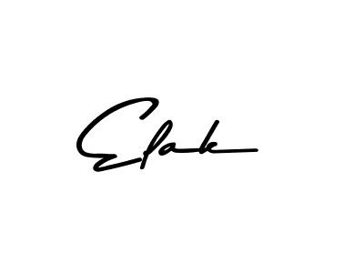 Asem Kandis PERSONAL USE is a professional signature style that is perfect for those who want to add a touch of class to their signature. It is also a great choice for those who want to make their signature more unique. Get Elak name to fancy signature for free. Elak signature style 9 images and pictures png