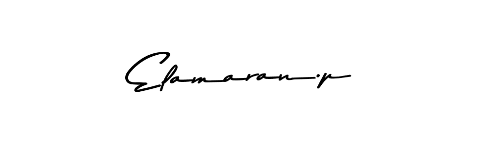 Also we have Elamaran.p name is the best signature style. Create professional handwritten signature collection using Asem Kandis PERSONAL USE autograph style. Elamaran.p signature style 9 images and pictures png