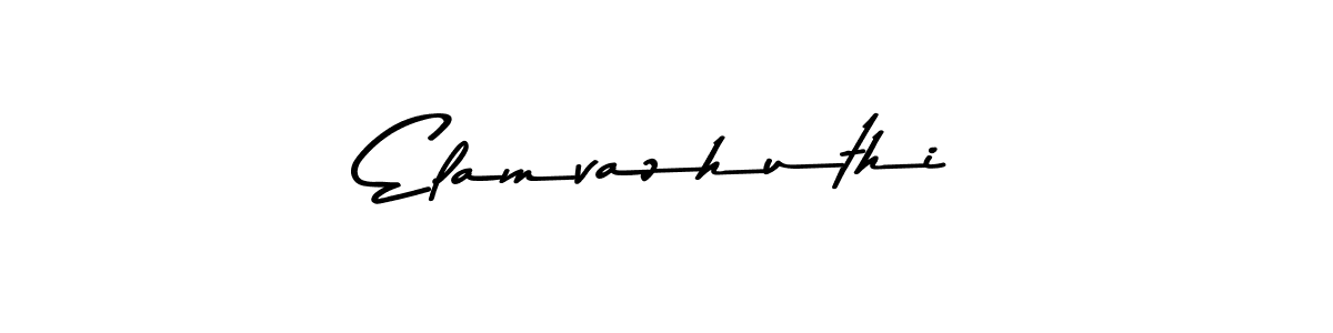 Elamvazhuthi stylish signature style. Best Handwritten Sign (Asem Kandis PERSONAL USE) for my name. Handwritten Signature Collection Ideas for my name Elamvazhuthi. Elamvazhuthi signature style 9 images and pictures png