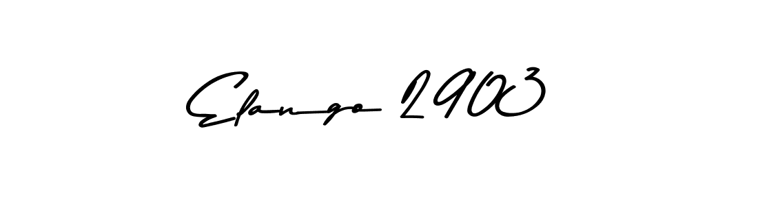 Also we have Elango 2903 name is the best signature style. Create professional handwritten signature collection using Asem Kandis PERSONAL USE autograph style. Elango 2903 signature style 9 images and pictures png