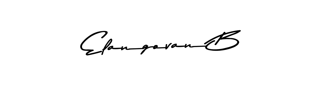 Elangovan B stylish signature style. Best Handwritten Sign (Asem Kandis PERSONAL USE) for my name. Handwritten Signature Collection Ideas for my name Elangovan B. Elangovan B signature style 9 images and pictures png