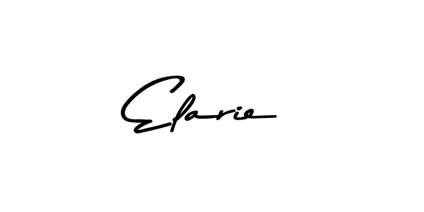 Also we have Elarie name is the best signature style. Create professional handwritten signature collection using Asem Kandis PERSONAL USE autograph style. Elarie signature style 9 images and pictures png