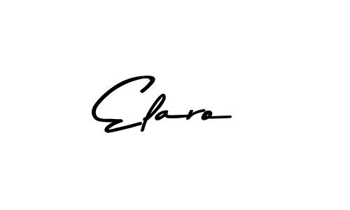 How to make Elaro signature? Asem Kandis PERSONAL USE is a professional autograph style. Create handwritten signature for Elaro name. Elaro signature style 9 images and pictures png