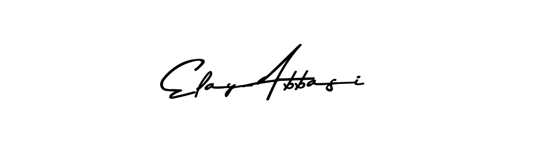 This is the best signature style for the Elay Abbasi name. Also you like these signature font (Asem Kandis PERSONAL USE). Mix name signature. Elay Abbasi signature style 9 images and pictures png