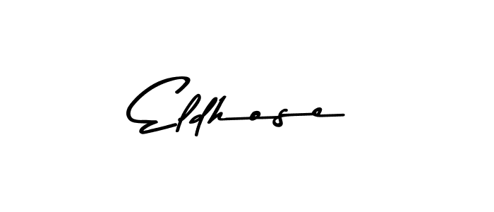 It looks lik you need a new signature style for name Eldhose. Design unique handwritten (Asem Kandis PERSONAL USE) signature with our free signature maker in just a few clicks. Eldhose signature style 9 images and pictures png