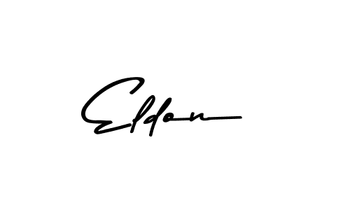 You should practise on your own different ways (Asem Kandis PERSONAL USE) to write your name (Eldon) in signature. don't let someone else do it for you. Eldon signature style 9 images and pictures png