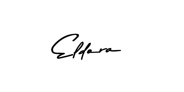 Make a beautiful signature design for name Eldora. With this signature (Asem Kandis PERSONAL USE) style, you can create a handwritten signature for free. Eldora signature style 9 images and pictures png