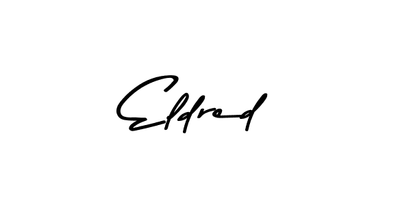 Eldred stylish signature style. Best Handwritten Sign (Asem Kandis PERSONAL USE) for my name. Handwritten Signature Collection Ideas for my name Eldred. Eldred signature style 9 images and pictures png