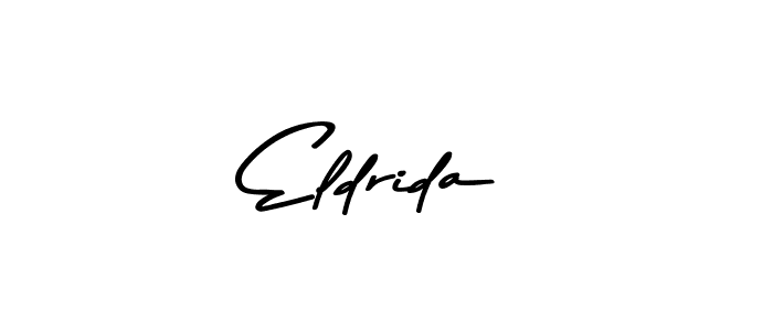 You should practise on your own different ways (Asem Kandis PERSONAL USE) to write your name (Eldrida) in signature. don't let someone else do it for you. Eldrida signature style 9 images and pictures png