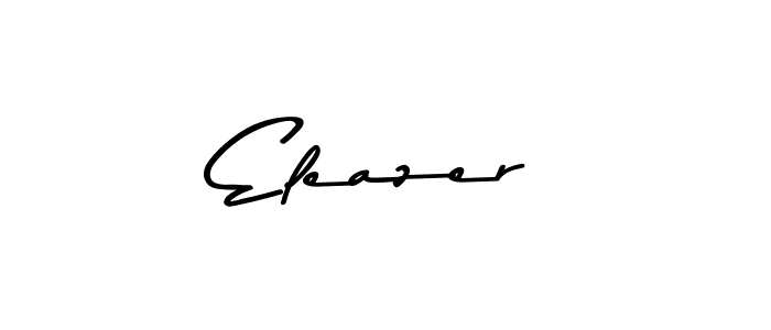 Design your own signature with our free online signature maker. With this signature software, you can create a handwritten (Asem Kandis PERSONAL USE) signature for name Eleazer. Eleazer signature style 9 images and pictures png