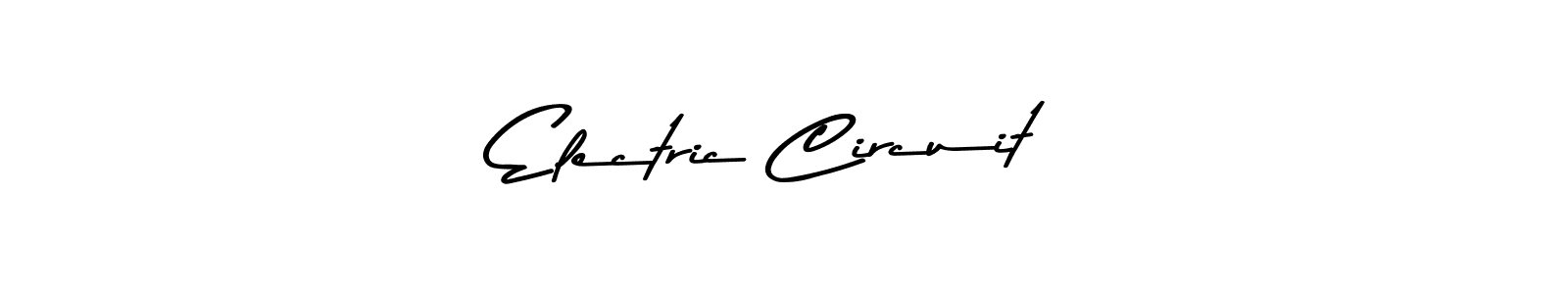 Electric Circuit stylish signature style. Best Handwritten Sign (Asem Kandis PERSONAL USE) for my name. Handwritten Signature Collection Ideas for my name Electric Circuit. Electric Circuit signature style 9 images and pictures png