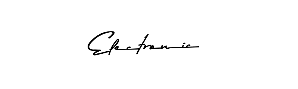 if you are searching for the best signature style for your name Electronic. so please give up your signature search. here we have designed multiple signature styles  using Asem Kandis PERSONAL USE. Electronic signature style 9 images and pictures png
