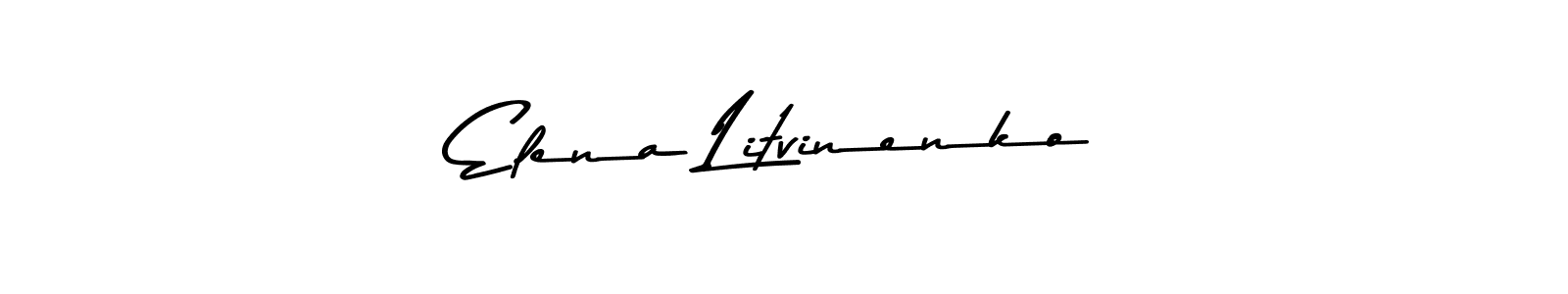 How to make Elena Litvinenko signature? Asem Kandis PERSONAL USE is a professional autograph style. Create handwritten signature for Elena Litvinenko name. Elena Litvinenko signature style 9 images and pictures png