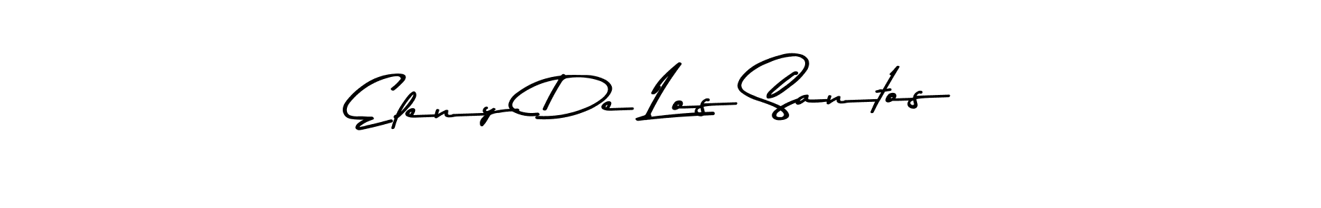 Make a beautiful signature design for name Eleny De Los Santos. Use this online signature maker to create a handwritten signature for free. Eleny De Los Santos signature style 9 images and pictures png