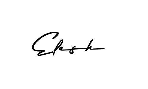 Once you've used our free online signature maker to create your best signature Asem Kandis PERSONAL USE style, it's time to enjoy all of the benefits that Elesh name signing documents. Elesh signature style 9 images and pictures png