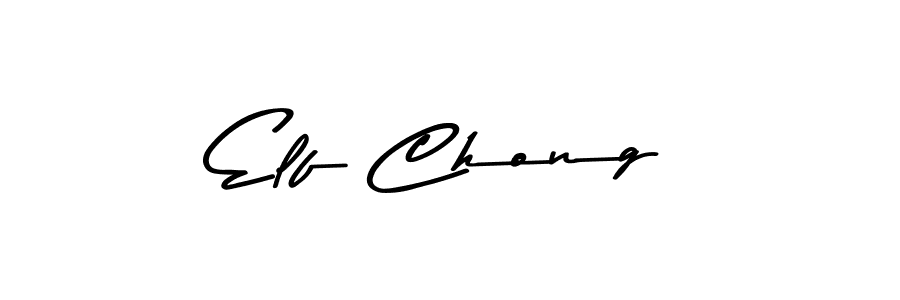 Similarly Asem Kandis PERSONAL USE is the best handwritten signature design. Signature creator online .You can use it as an online autograph creator for name Elf Chong. Elf Chong signature style 9 images and pictures png