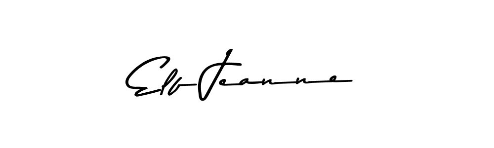 Once you've used our free online signature maker to create your best signature Asem Kandis PERSONAL USE style, it's time to enjoy all of the benefits that Elf Jeanne name signing documents. Elf Jeanne signature style 9 images and pictures png