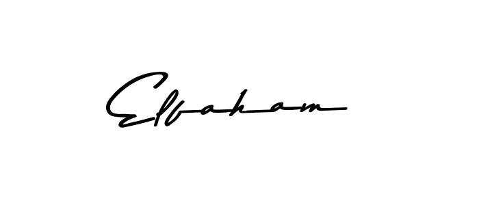 if you are searching for the best signature style for your name Elfaham. so please give up your signature search. here we have designed multiple signature styles  using Asem Kandis PERSONAL USE. Elfaham signature style 9 images and pictures png