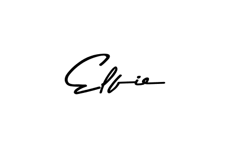 Elfie stylish signature style. Best Handwritten Sign (Asem Kandis PERSONAL USE) for my name. Handwritten Signature Collection Ideas for my name Elfie. Elfie signature style 9 images and pictures png