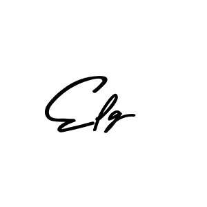 Also we have Elg name is the best signature style. Create professional handwritten signature collection using Asem Kandis PERSONAL USE autograph style. Elg signature style 9 images and pictures png