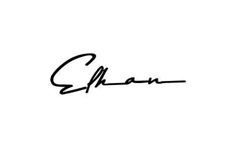 Asem Kandis PERSONAL USE is a professional signature style that is perfect for those who want to add a touch of class to their signature. It is also a great choice for those who want to make their signature more unique. Get Elhan name to fancy signature for free. Elhan signature style 9 images and pictures png