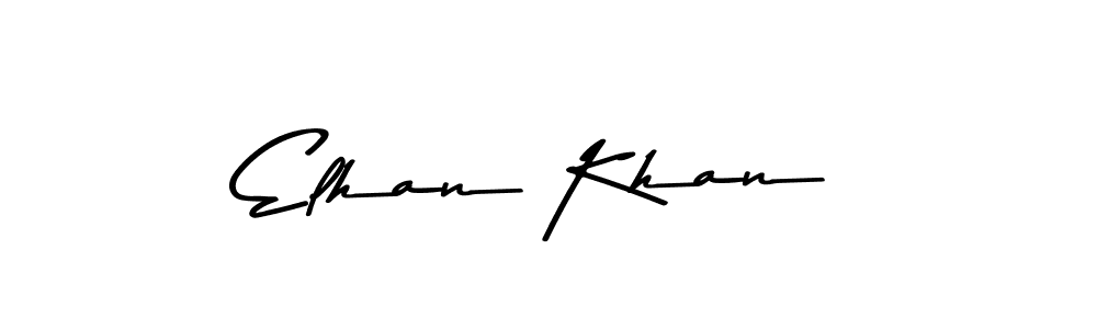 It looks lik you need a new signature style for name Elhan Khan. Design unique handwritten (Asem Kandis PERSONAL USE) signature with our free signature maker in just a few clicks. Elhan Khan signature style 9 images and pictures png