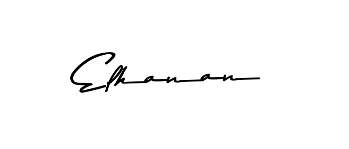 You should practise on your own different ways (Asem Kandis PERSONAL USE) to write your name (Elhanan) in signature. don't let someone else do it for you. Elhanan signature style 9 images and pictures png