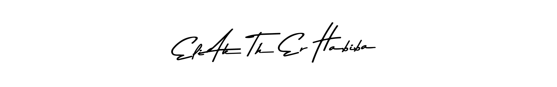 Check out images of Autograph of Eli Ak Th Er Habiba name. Actor Eli Ak Th Er Habiba Signature Style. Asem Kandis PERSONAL USE is a professional sign style online. Eli Ak Th Er Habiba signature style 9 images and pictures png