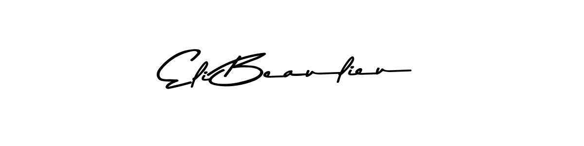 Use a signature maker to create a handwritten signature online. With this signature software, you can design (Asem Kandis PERSONAL USE) your own signature for name Eli Beaulieu. Eli Beaulieu signature style 9 images and pictures png