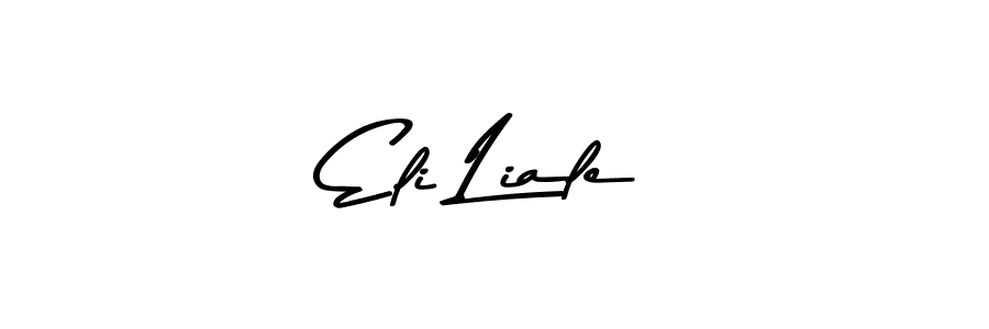 How to make Eli Liale signature? Asem Kandis PERSONAL USE is a professional autograph style. Create handwritten signature for Eli Liale name. Eli Liale signature style 9 images and pictures png