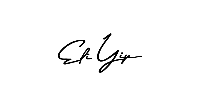 Use a signature maker to create a handwritten signature online. With this signature software, you can design (Asem Kandis PERSONAL USE) your own signature for name Eli Yip. Eli Yip signature style 9 images and pictures png