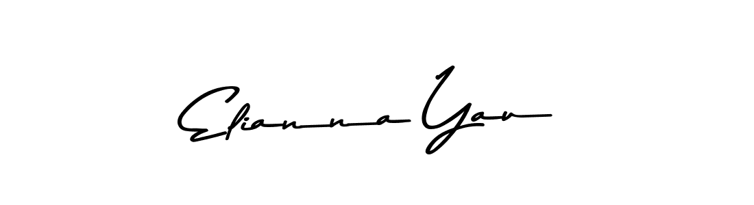 Once you've used our free online signature maker to create your best signature Asem Kandis PERSONAL USE style, it's time to enjoy all of the benefits that Elianna Yau name signing documents. Elianna Yau signature style 9 images and pictures png