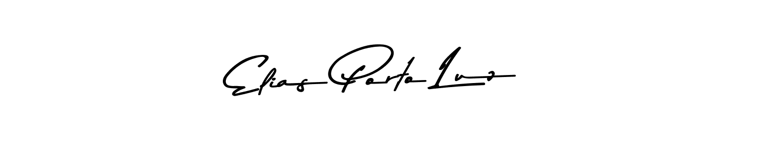 Design your own signature with our free online signature maker. With this signature software, you can create a handwritten (Asem Kandis PERSONAL USE) signature for name Elias Porto Luz. Elias Porto Luz signature style 9 images and pictures png