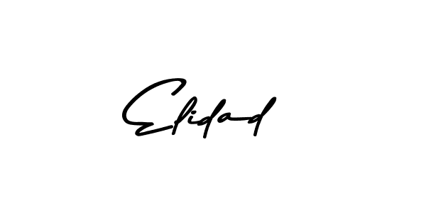 You should practise on your own different ways (Asem Kandis PERSONAL USE) to write your name (Elidad) in signature. don't let someone else do it for you. Elidad signature style 9 images and pictures png