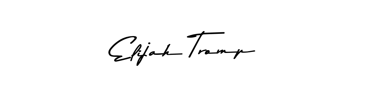 This is the best signature style for the Elijah Tromp name. Also you like these signature font (Asem Kandis PERSONAL USE). Mix name signature. Elijah Tromp signature style 9 images and pictures png