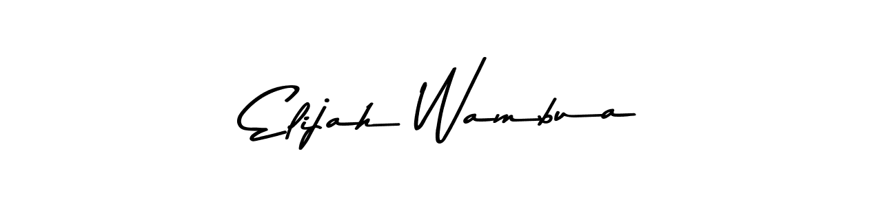 You should practise on your own different ways (Asem Kandis PERSONAL USE) to write your name (Elijah Wambua) in signature. don't let someone else do it for you. Elijah Wambua signature style 9 images and pictures png