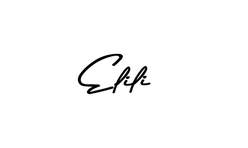 You should practise on your own different ways (Asem Kandis PERSONAL USE) to write your name (Elili) in signature. don't let someone else do it for you. Elili signature style 9 images and pictures png