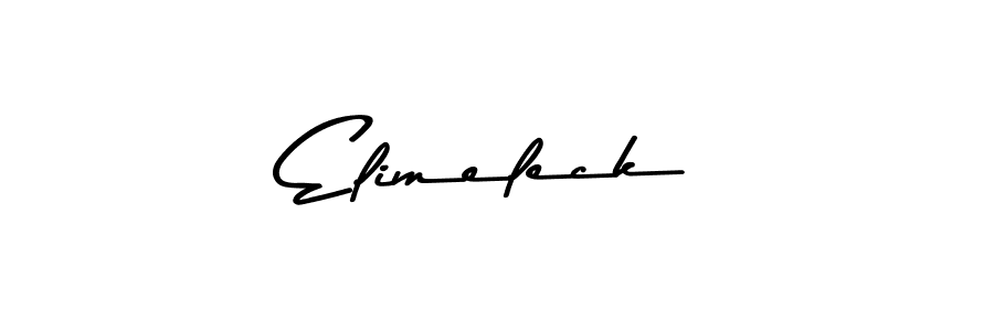 Also we have Elimeleck name is the best signature style. Create professional handwritten signature collection using Asem Kandis PERSONAL USE autograph style. Elimeleck signature style 9 images and pictures png